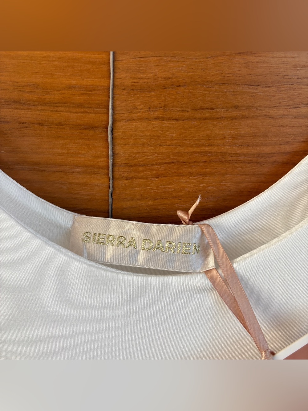 NWT SIERRA DARIEN DRAPED MAXI DRESS WITH SCULPTURAL SKIRT AND SIDE SLIT, SIZE S - Picture 8 of 13
